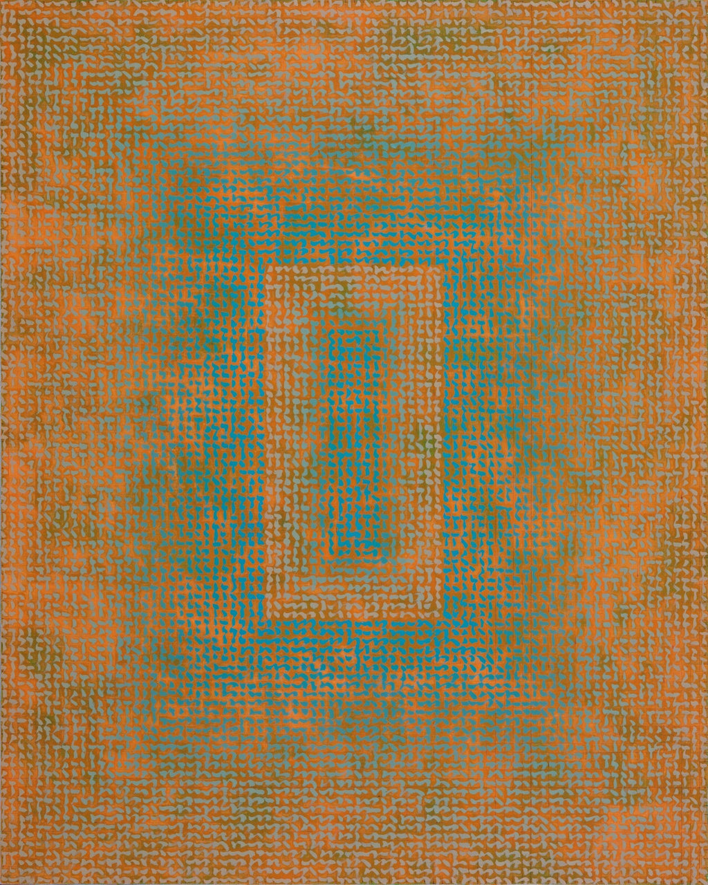 Nine Odes Series No. 4 - Oil on Canvas 39.4'' × 31.5'' | Chinese Original Painting | Magic Bear Art