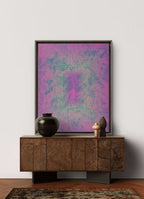 Nine Odes Series No. 5 - Oil on Canvas 39.4'' × 31.5'' | Chinese Original Painting | Magic Bear Art