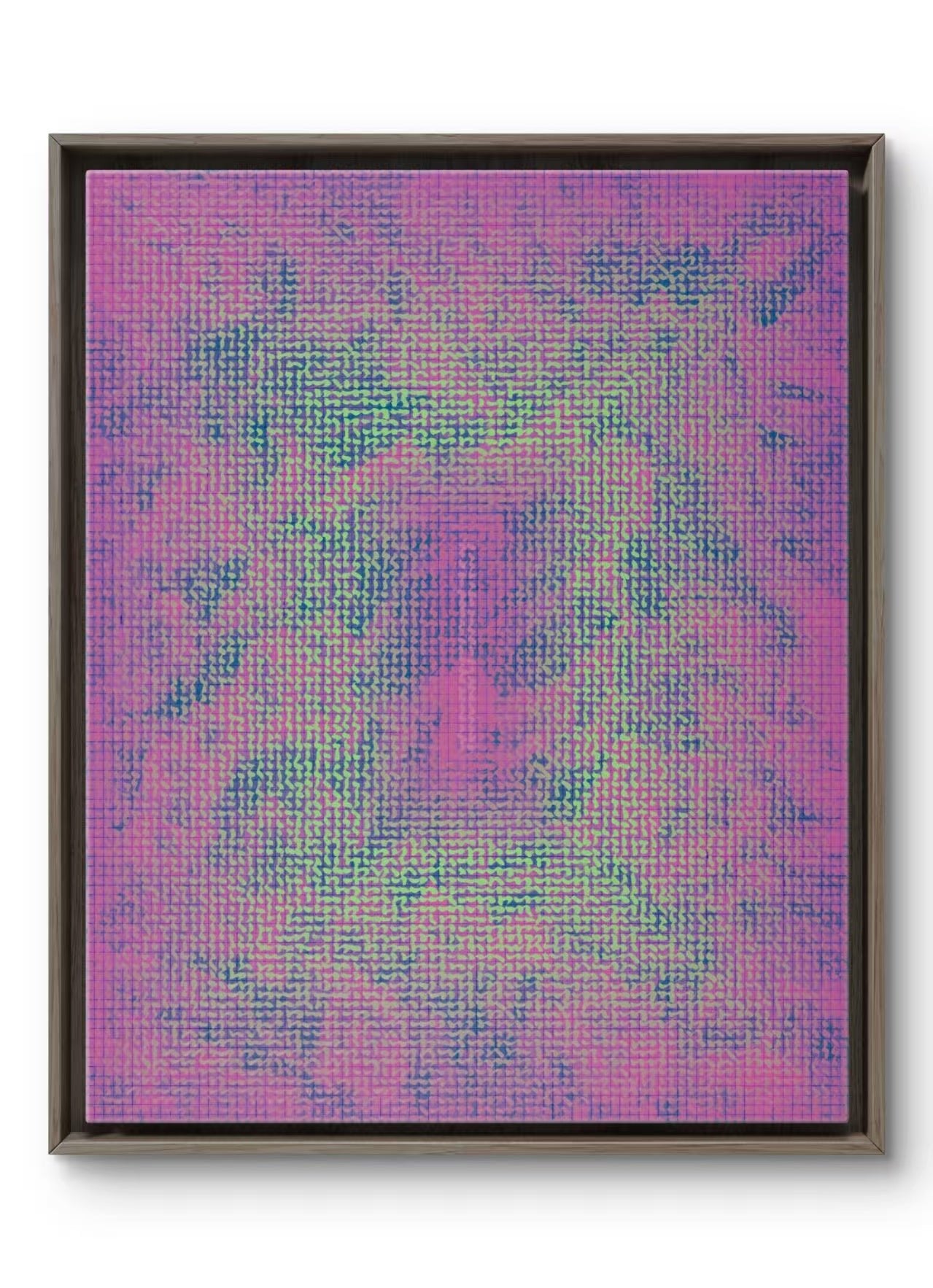 Nine Odes Series No. 5 - Oil on Canvas 39.4'' × 31.5'' | Chinese Original Painting | Magic Bear Art