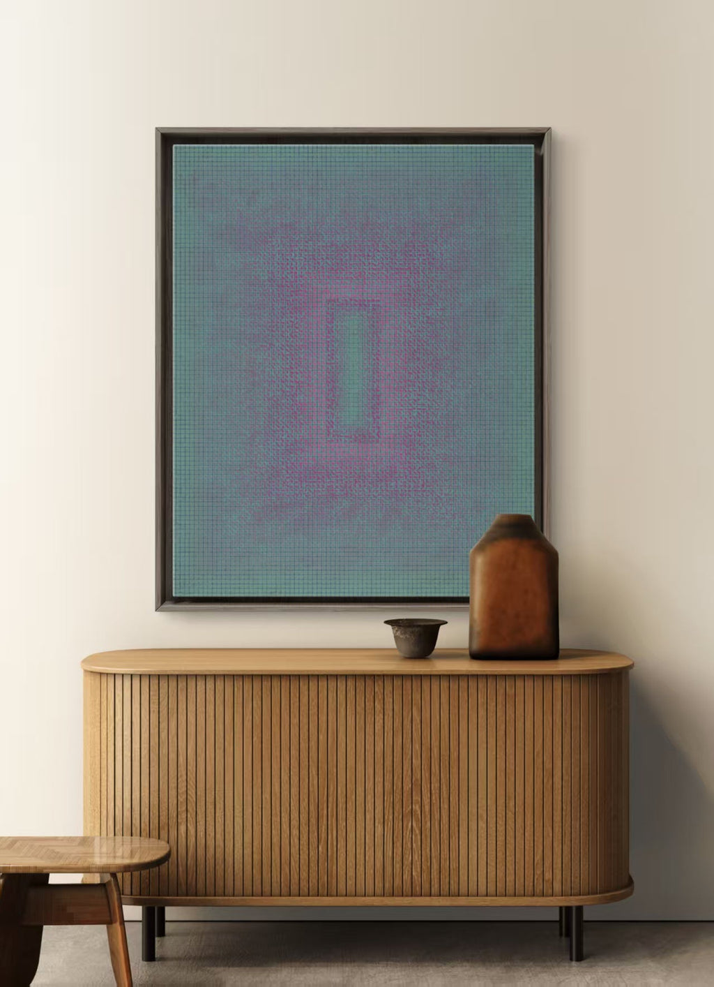 Nine Odes Series No. 7 - Oil on Canvas 39.4'' × 31.5'' | Chinese Original Painting | Magic Bear Art