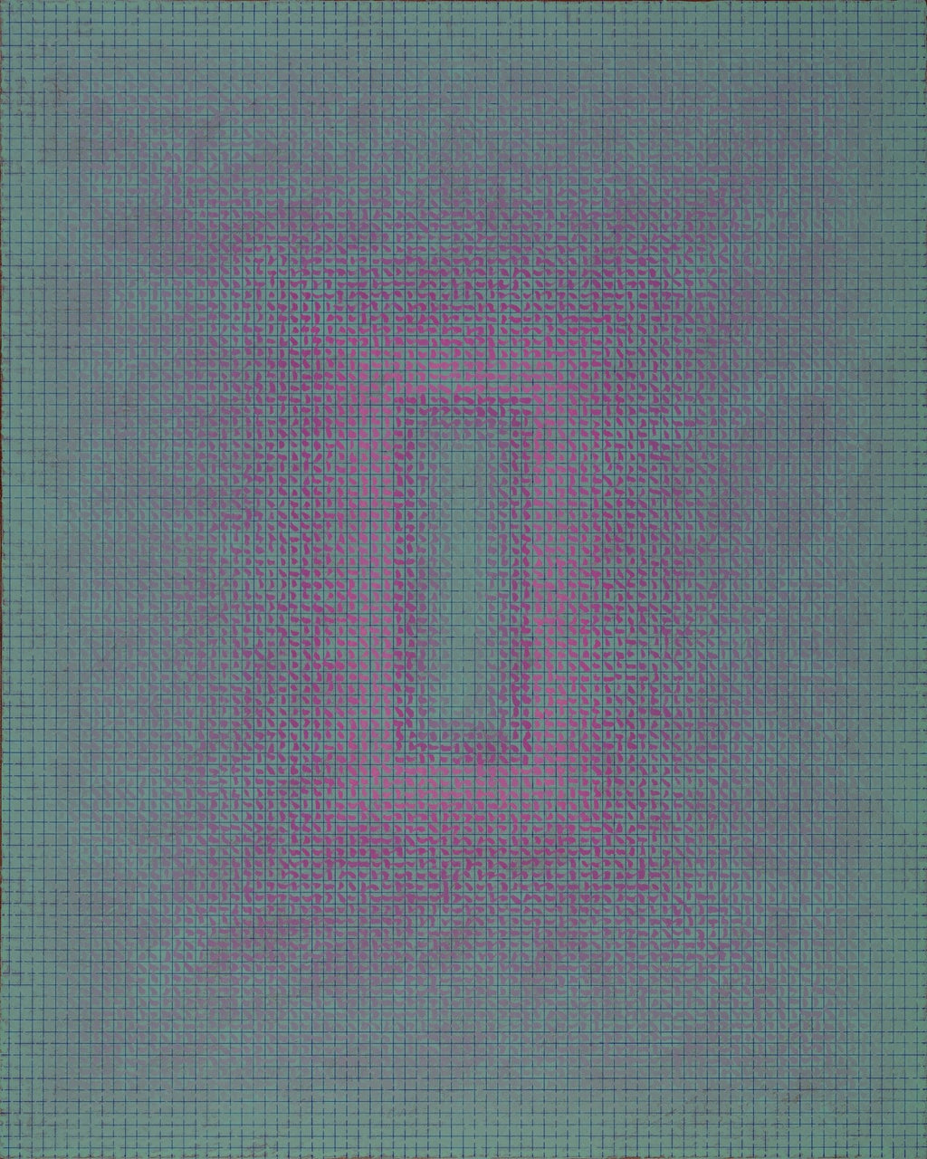 Nine Odes Series No. 7 - Oil on Canvas 39.4'' × 31.5'' | Chinese Original Painting | Magic Bear Art