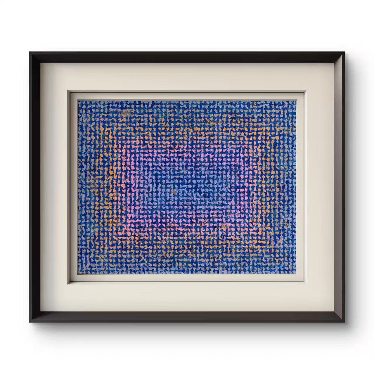 Peach Blossom Spring Series No. 8 - Oil on Canvas 15.7'' × 19.7'' | Chinese Original Painting | Magic Bear Art