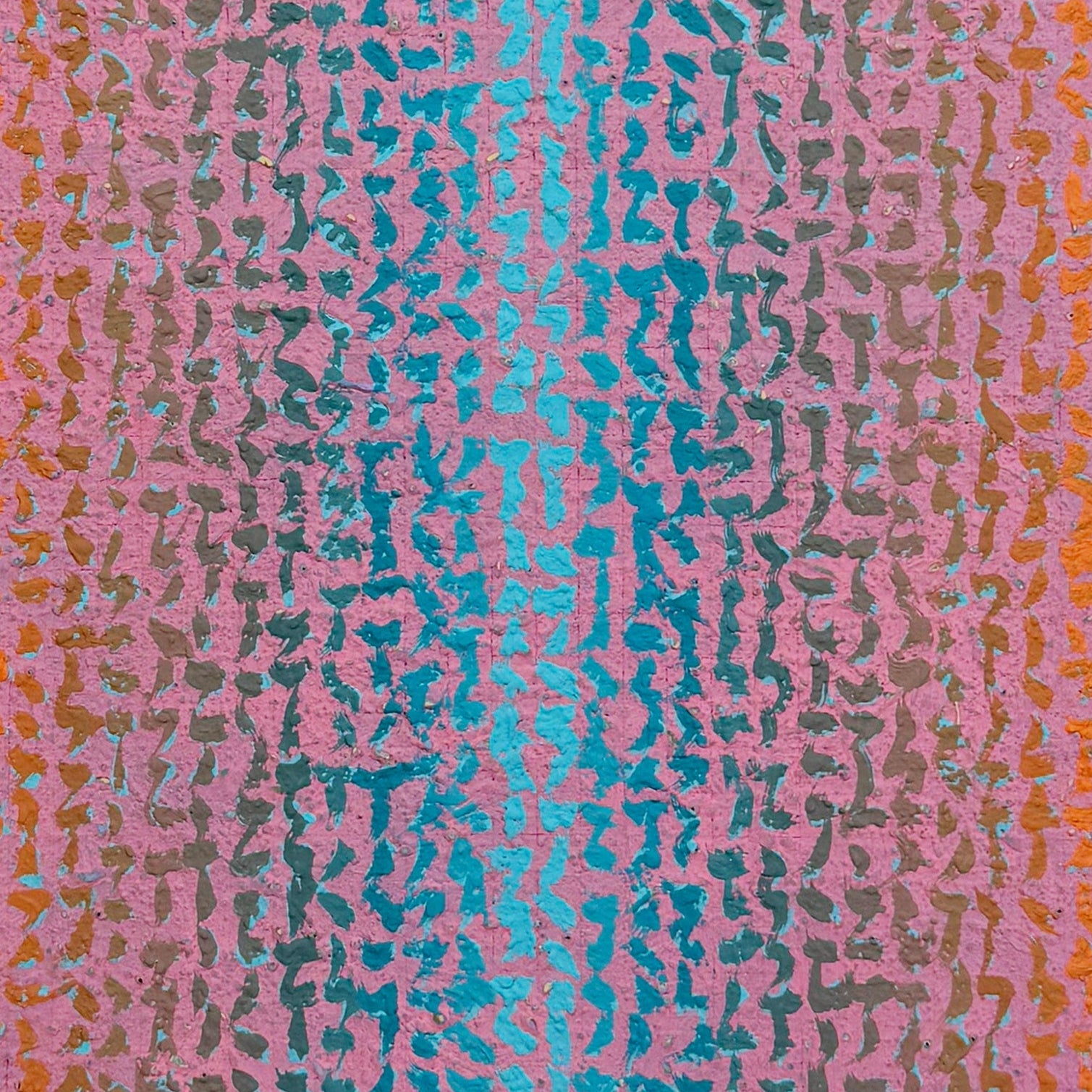 Peach Blossom Spring Series No. 9 - Oil on Canvas 15.7'' × 19.7'' | Chinese Original Painting | Magic Bear Art