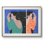 Pearl Tears - Ink and Color on Silk 40.2'' × 29.1'' | Chinese Original Painting | Magic Bear Art