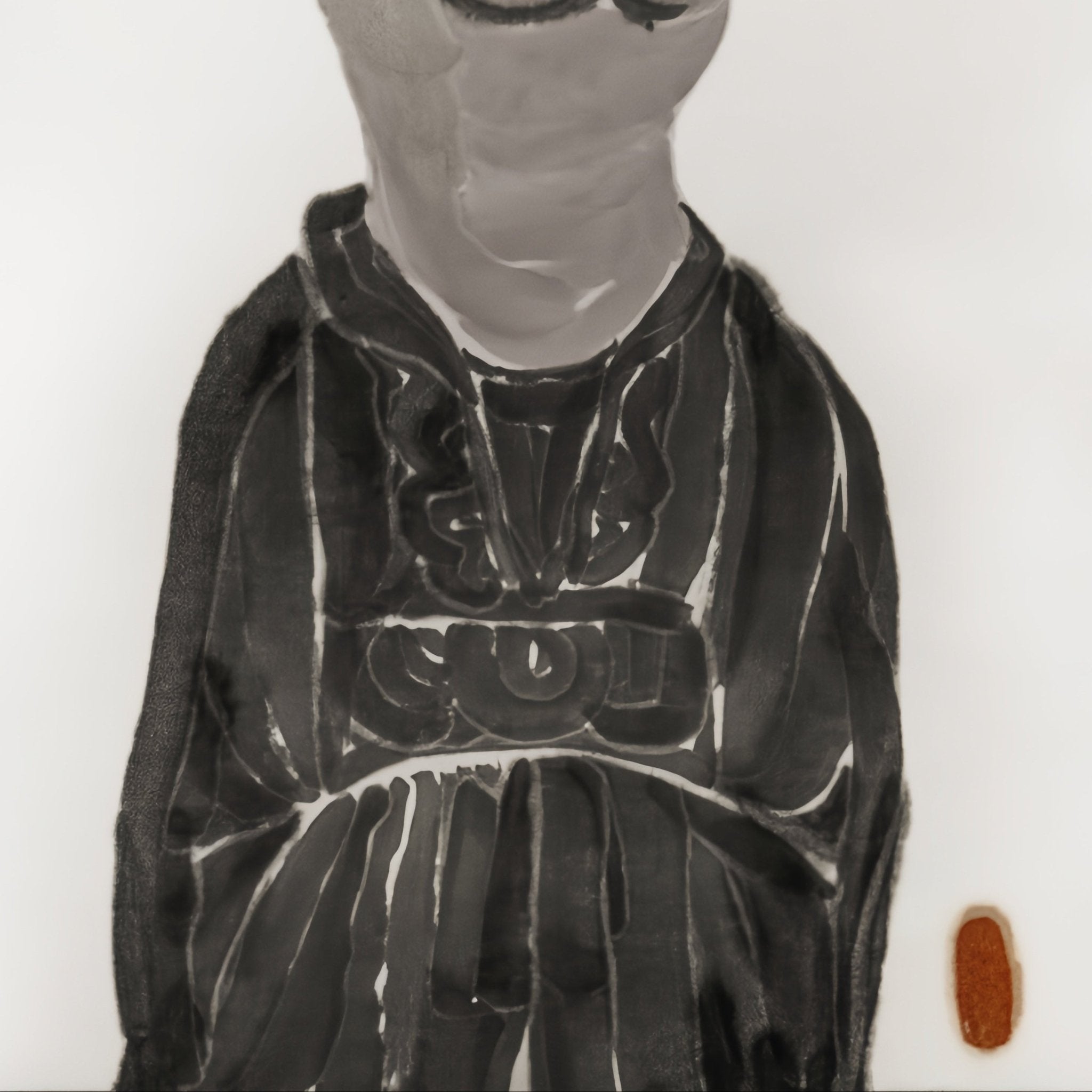 Portraits of the Self Series No.2 - 26.8'' × 26.8'' | Original Painting by Chinese Artist | Magic Bear Art