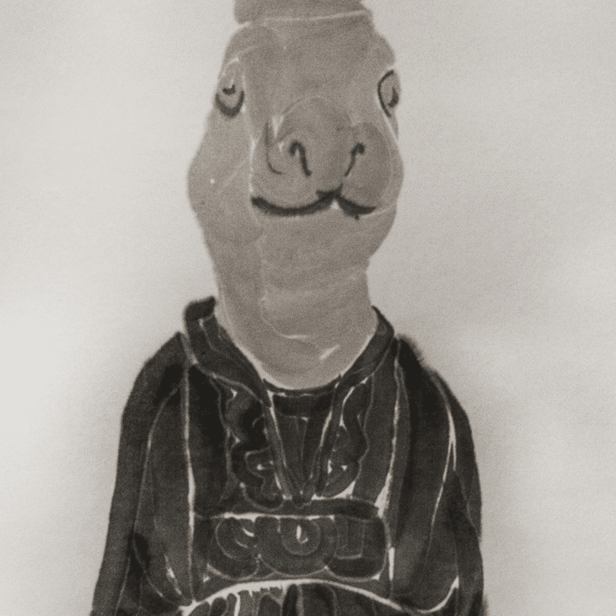 Portraits of the Self Series No.2 - 26.8'' × 26.8'' | Original Painting by Chinese Artist | Magic Bear Art