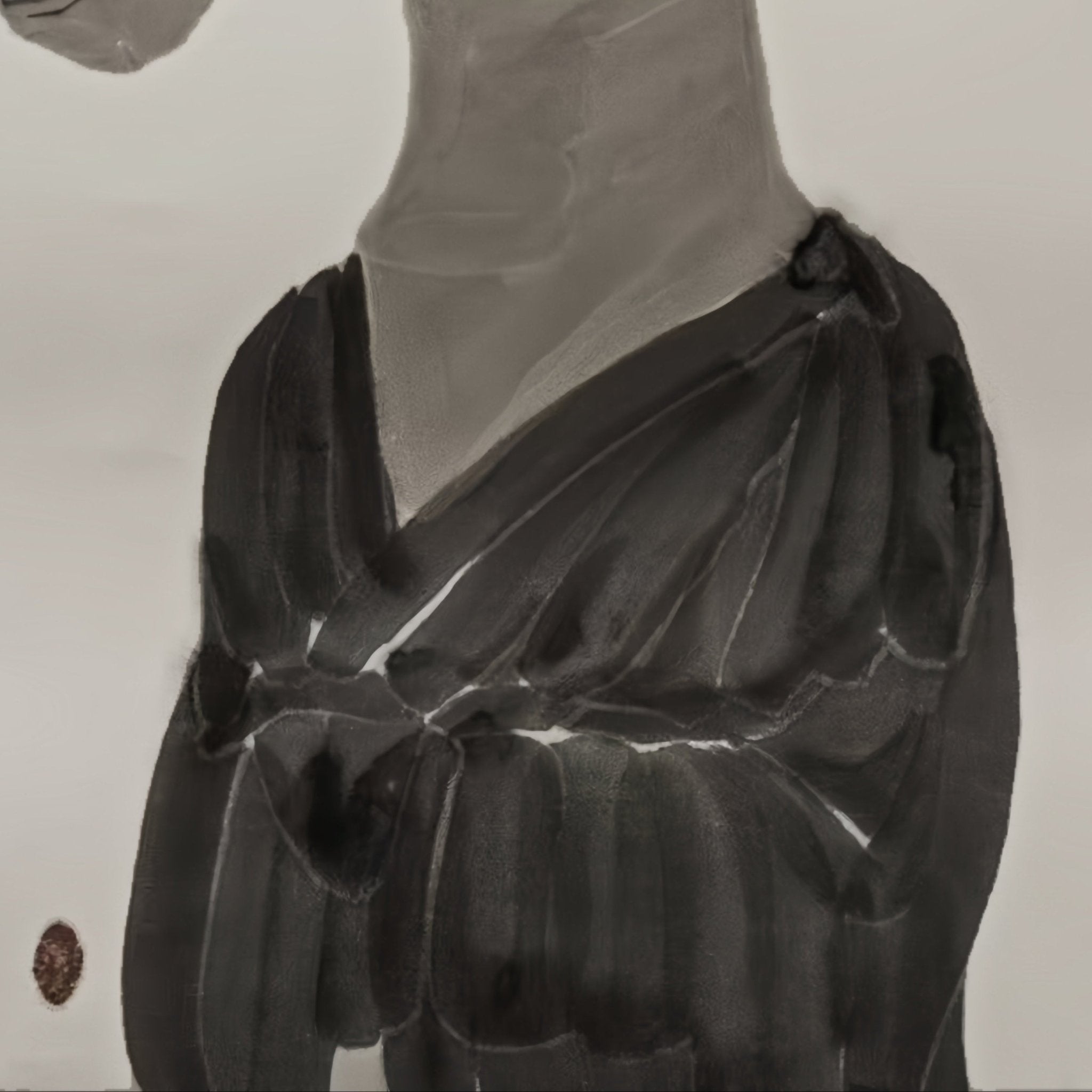 Portraits of the Self Series No.3 - 26.8'' × 26.8'' | Original Painting by Chinese Artist | Magic Bear Art