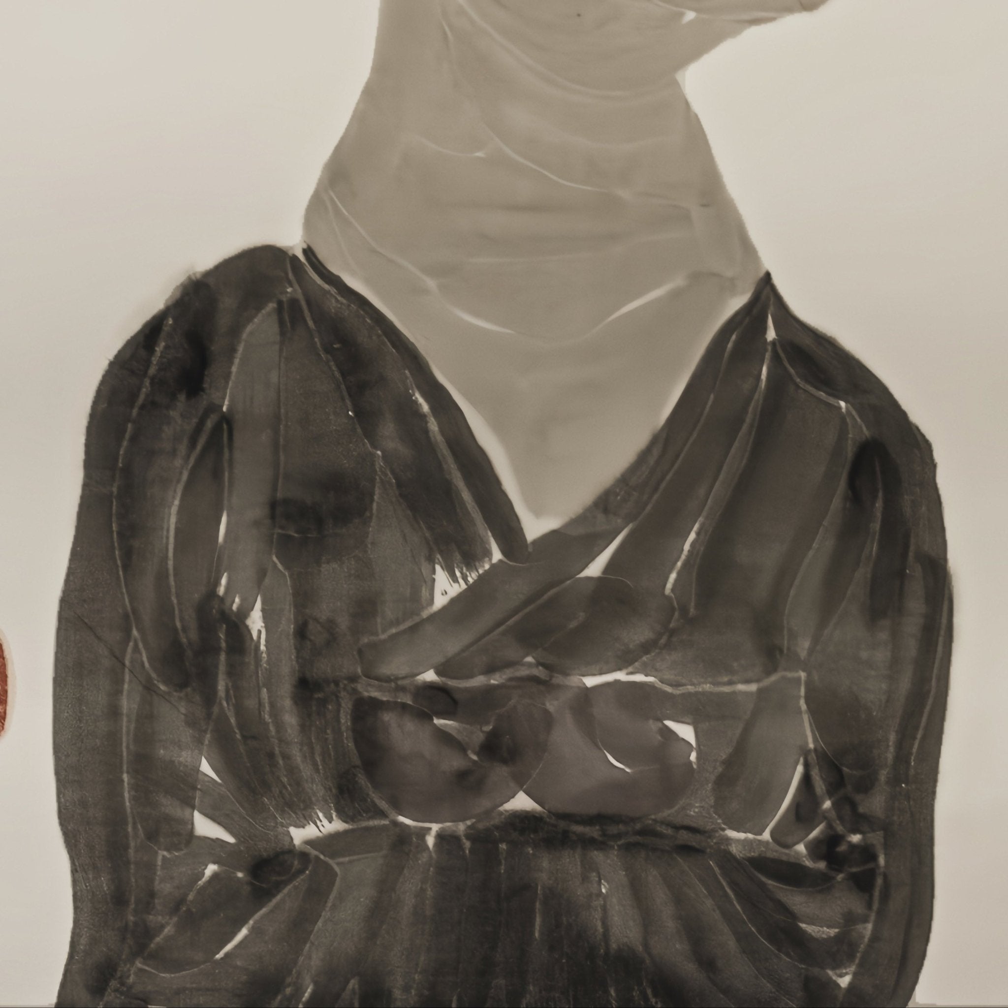 Portraits of the Self Series No.6 - 26.8'' × 26.8'' | Original Painting by Chinese Artist | Magic Bear Art