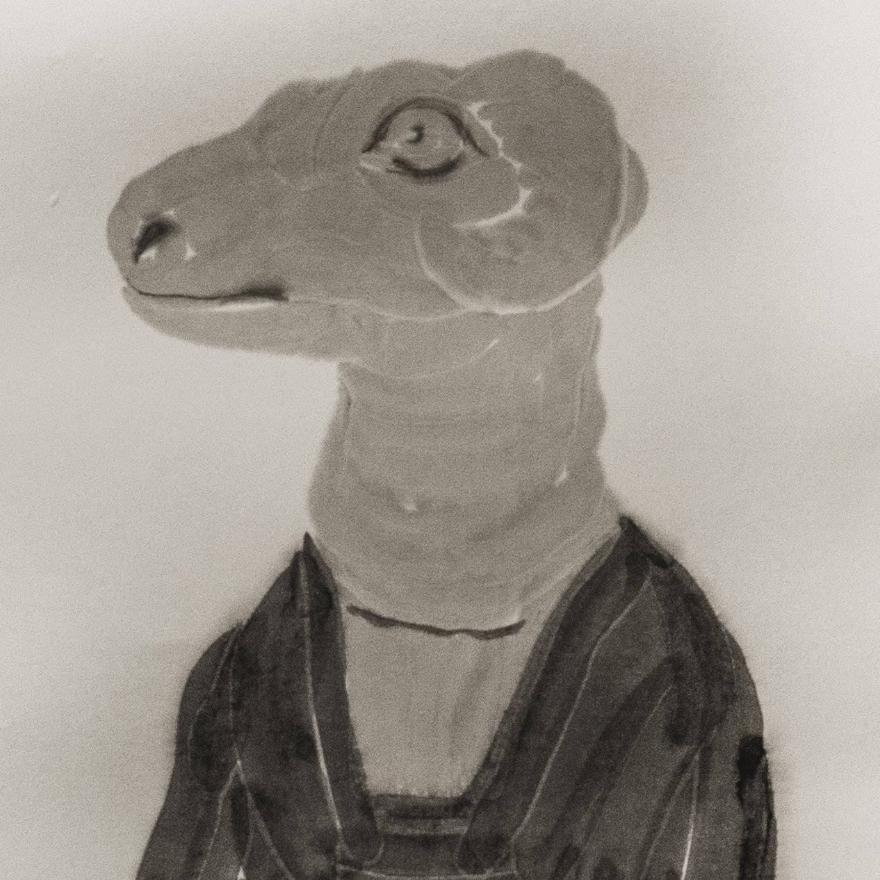 Portraits of the Self Series No.7 - 26.8'' × 26.8'' | Original Painting by Chinese Artist | Magic Bear Art