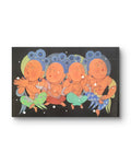 Prologue - Ink and Color on Silk 29.5'' × 21.7'' | Chinese Original Painting | Magic Bear Art