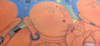 Prologue - Ink and Color on Silk 29.5'' × 21.7'' | Chinese Original Painting | Magic Bear Art