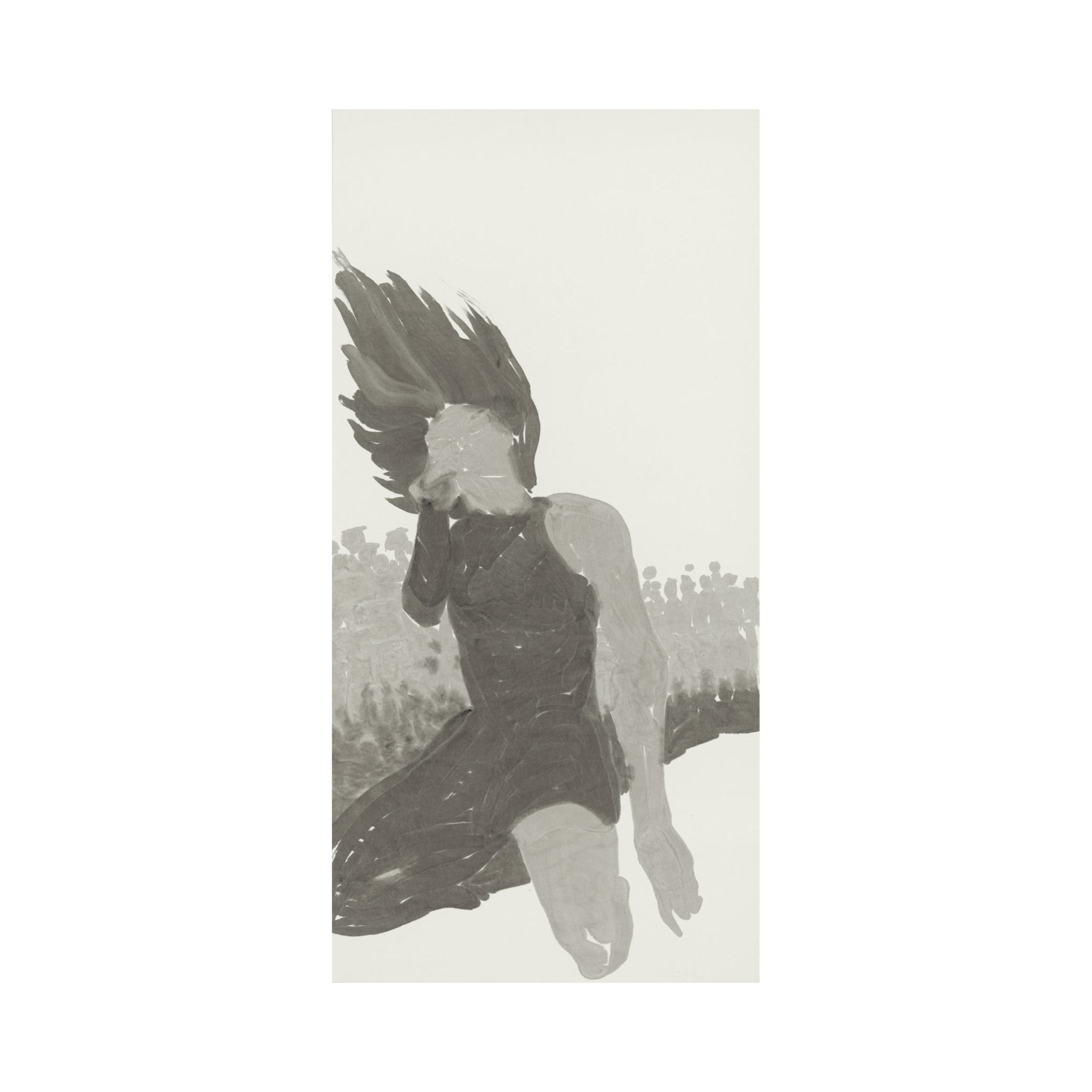 Shout - 54.3'' × 26.8'' | Original Painting by Chinese Artist | Magic Bear Art