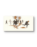 Shout Series 2 - Ink Painting - 54.3'' × 26.8'' | Chinese Original Painting | Magic Bear Art