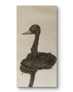Silent Swan - Chinese Ink Painting 54.3'' × 26.8'' | Chinese Original Painting | Magic Bear Art