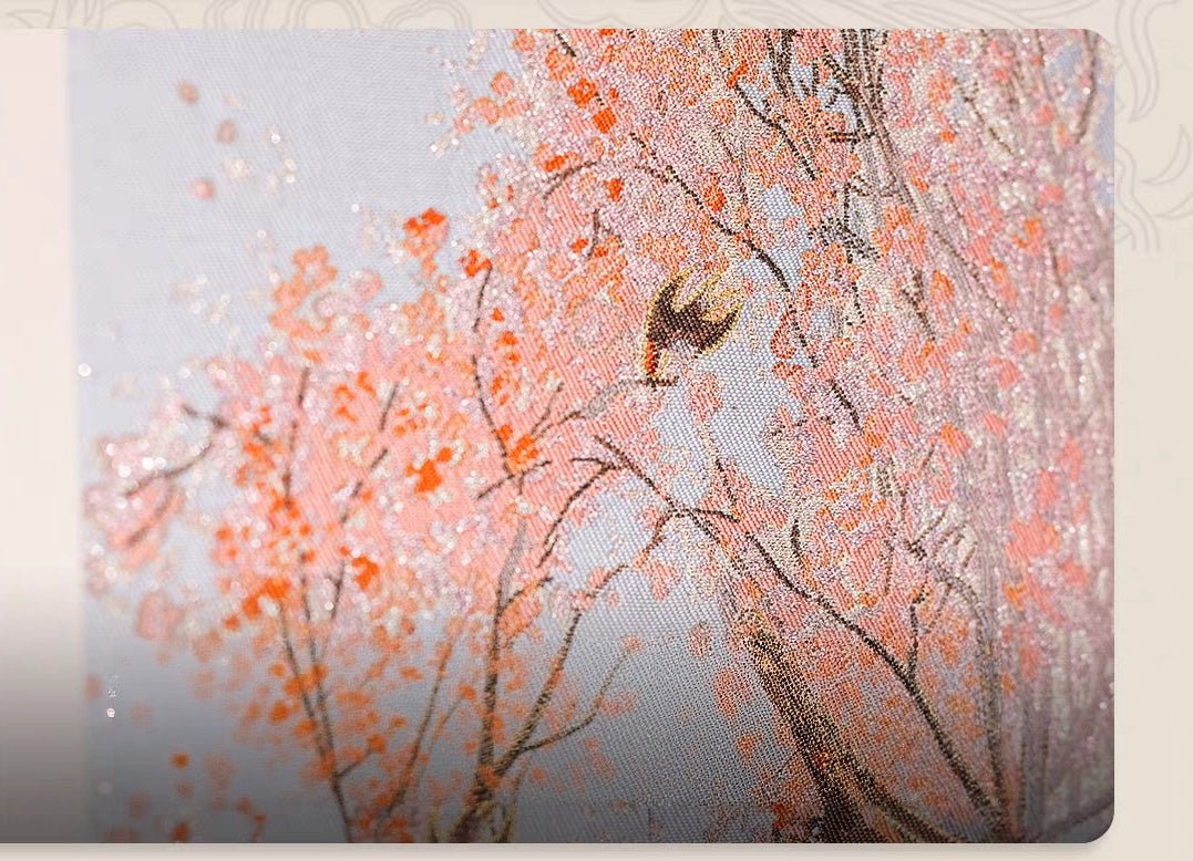 Spring Swallows in Bloom | Chinese Original Painting | Magic Bear Art