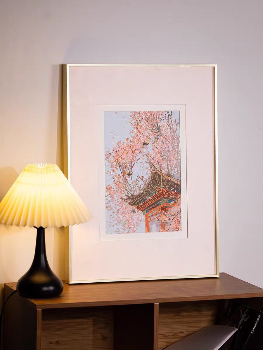 Spring Swallows in Bloom | Chinese Original Painting | Magic Bear Art
