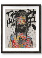 The Benevolent Are Invincible - Chinese Ink & Color 27.6″ × 35.4″ | Chinese Original Painting | Magic Bear Art