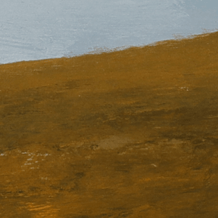 The Gaze Upon Tibet Series， Acrylic on Xuan Paper 27.6'' × 27.6'' | Chinese Original Painting | Magic Bear Art