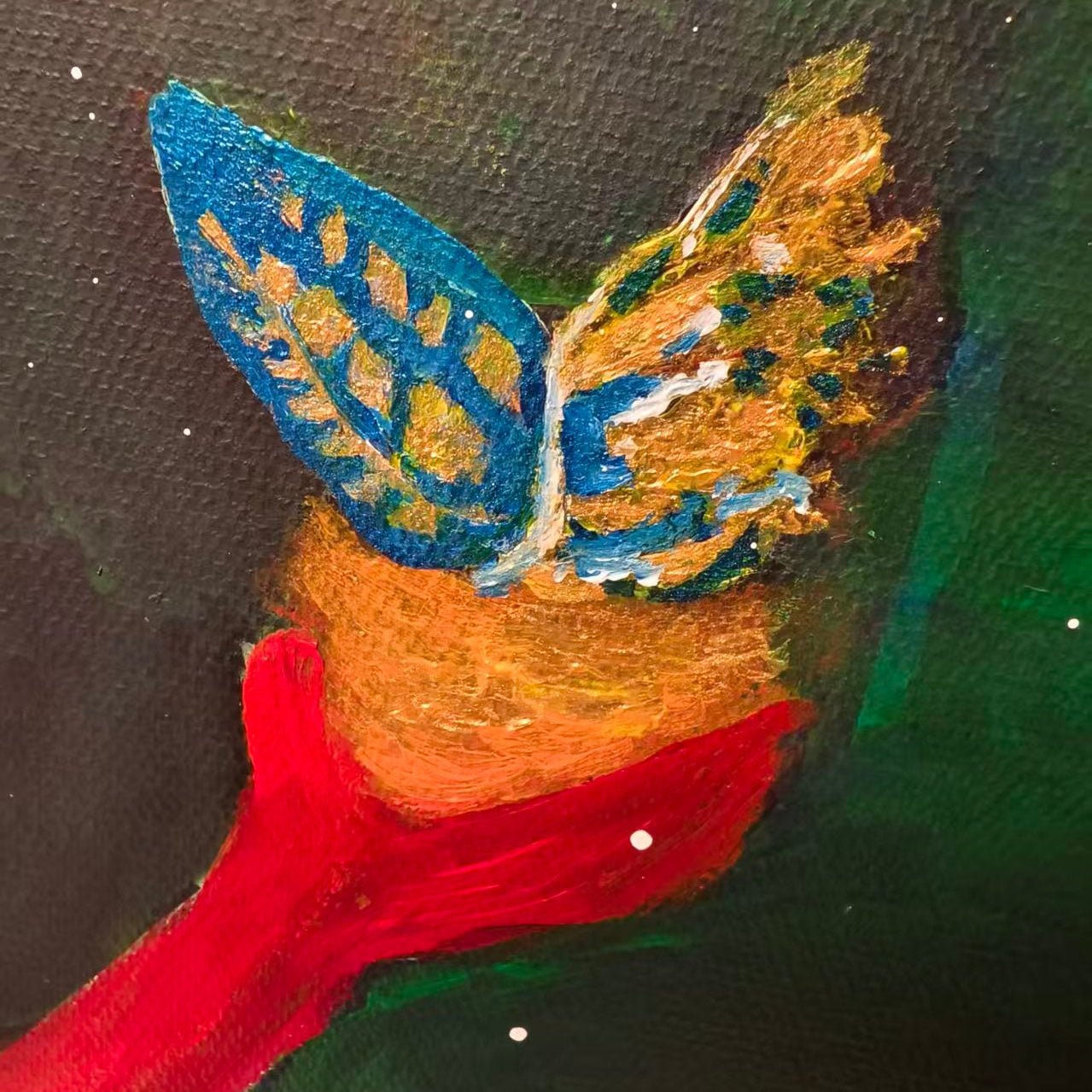 The Nebula of Imagination Series — Horsehead Nebula，19.7'' × 23.6'' | Original Painting by Chinese Artist | Magic Bear Art