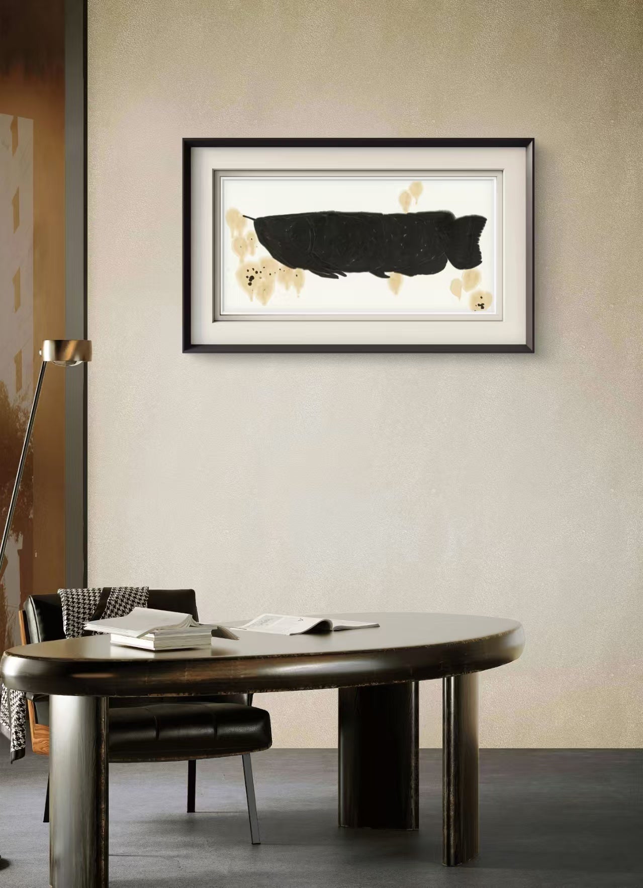 The New Species Series - 54.3''× 26.8'' | Chinese Original Painting | Magic Bear Art