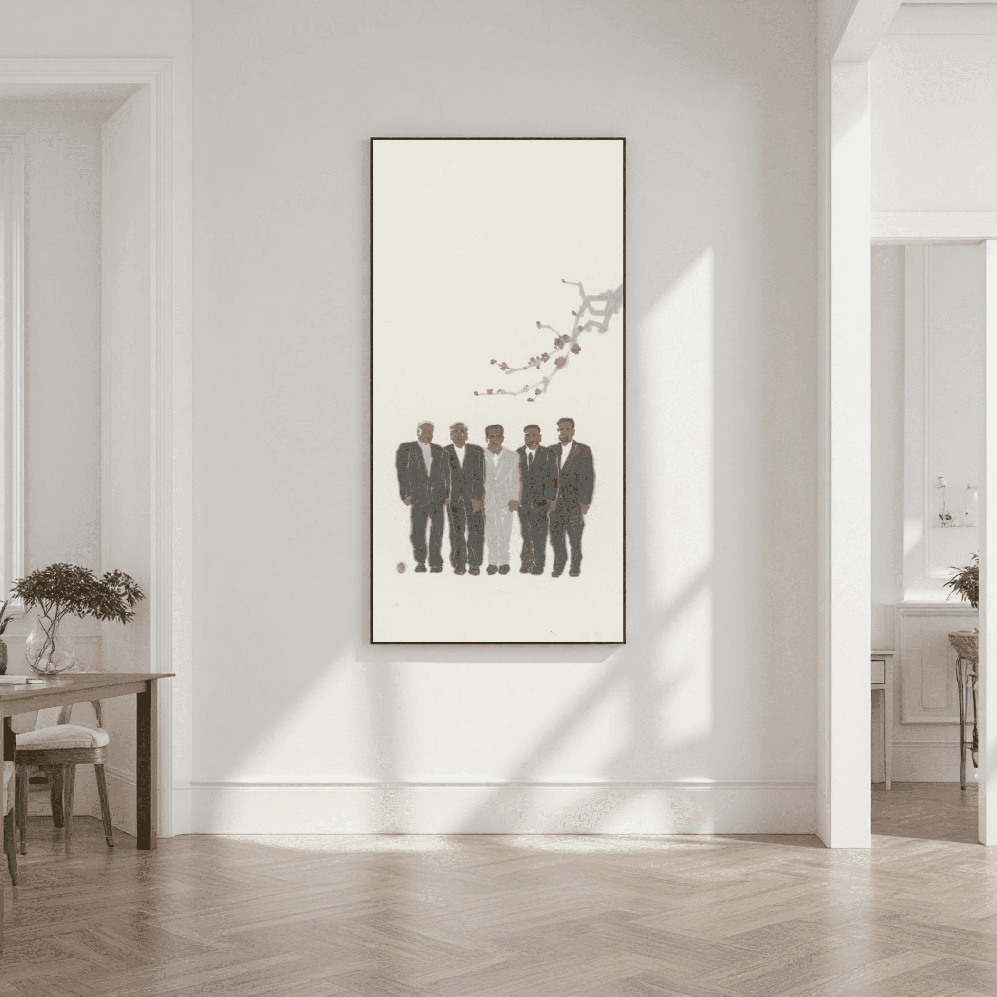 The Oath - 54.3'' × 26.8'' | Original Painting by Chinese Artist | Magic Bear Art