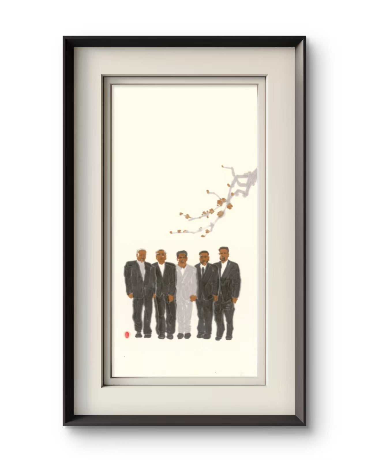 The Oath - 54.3'' × 26.8'' | Chinese Original Painting | Magic Bear Art