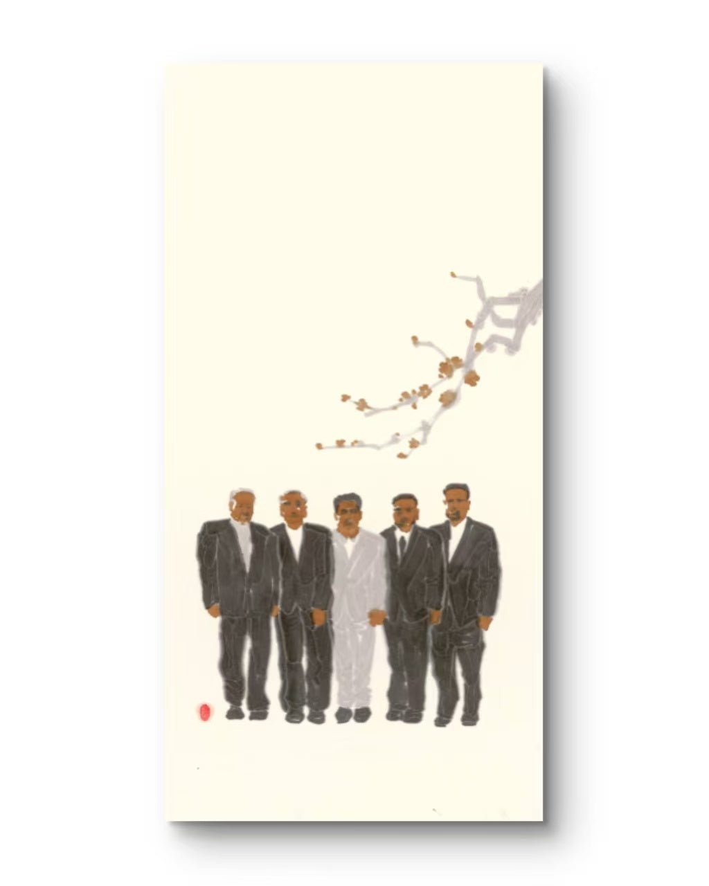 The Oath - 54.3'' × 26.8'' | Chinese Original Painting | Magic Bear Art