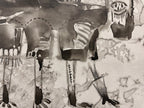 The Shapeshifter - Ink on Canvas 27.6″ × 35.4″ | Chinese Original Painting | Magic Bear Art