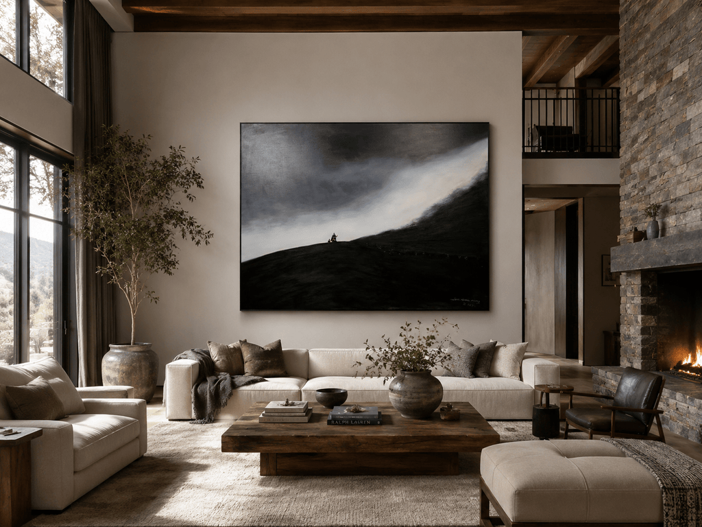 Winds of the Plateau | Chinese Original Painting | Magic Bear Art